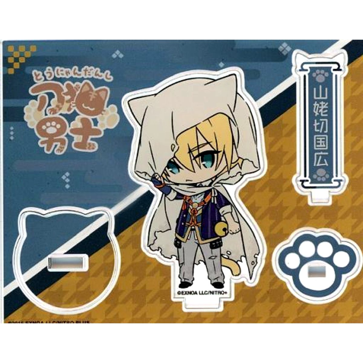 Yamanbagiri Kunihiro No.28 Touken Ranbu ONLINE Touneko Danshi Acrylic Stand POP UP STORE [USED]