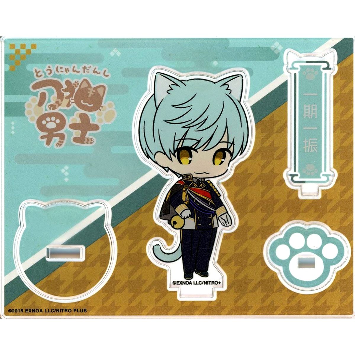 Ichigo Hitofuri Touken Ranbu ONLINE Touneko Danshi Acrylic Stand POP UP STORE Touken Neko Danshi [USED]