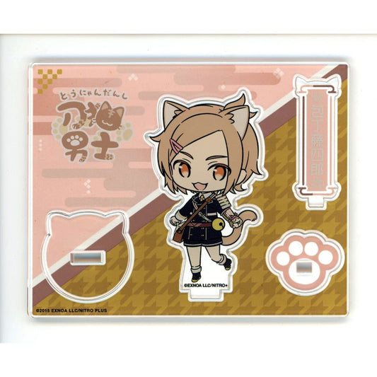 Houchou Toushirou Touken Ranbu ONLINE Touneko Danshi Acrylic Stand POP UP STORE Touken Neko Danshi [USED]