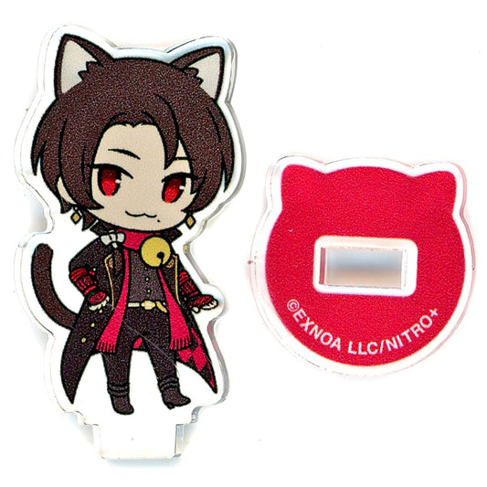 Kashuu Kiyomitsu Touken Ranbu ONLINE Touneko Danshi Acrylic Character Stand Collection Series 1 POP UP STORE Touken Neko Danshi [USED]