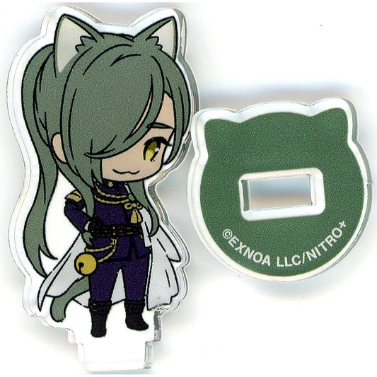 Nikkari Aoe Touken Ranbu ONLINE Touneko Danshi Acrylic Stand Collection Vol. 2 [USED]