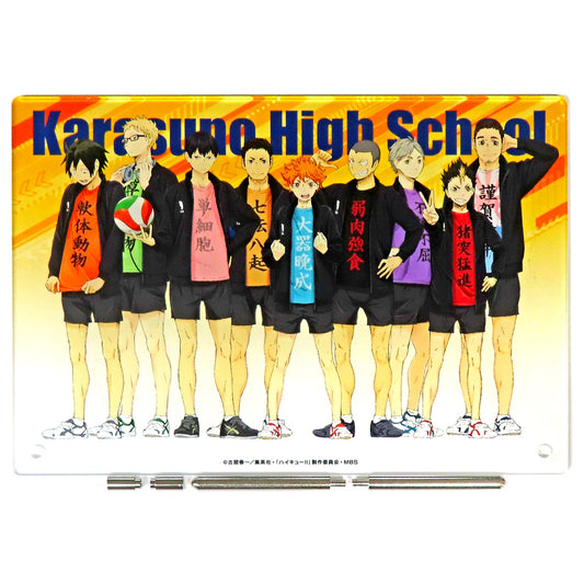 Karasuno High School - Yojijukugo Acrylic Art Panel Haikyu!! [USED]