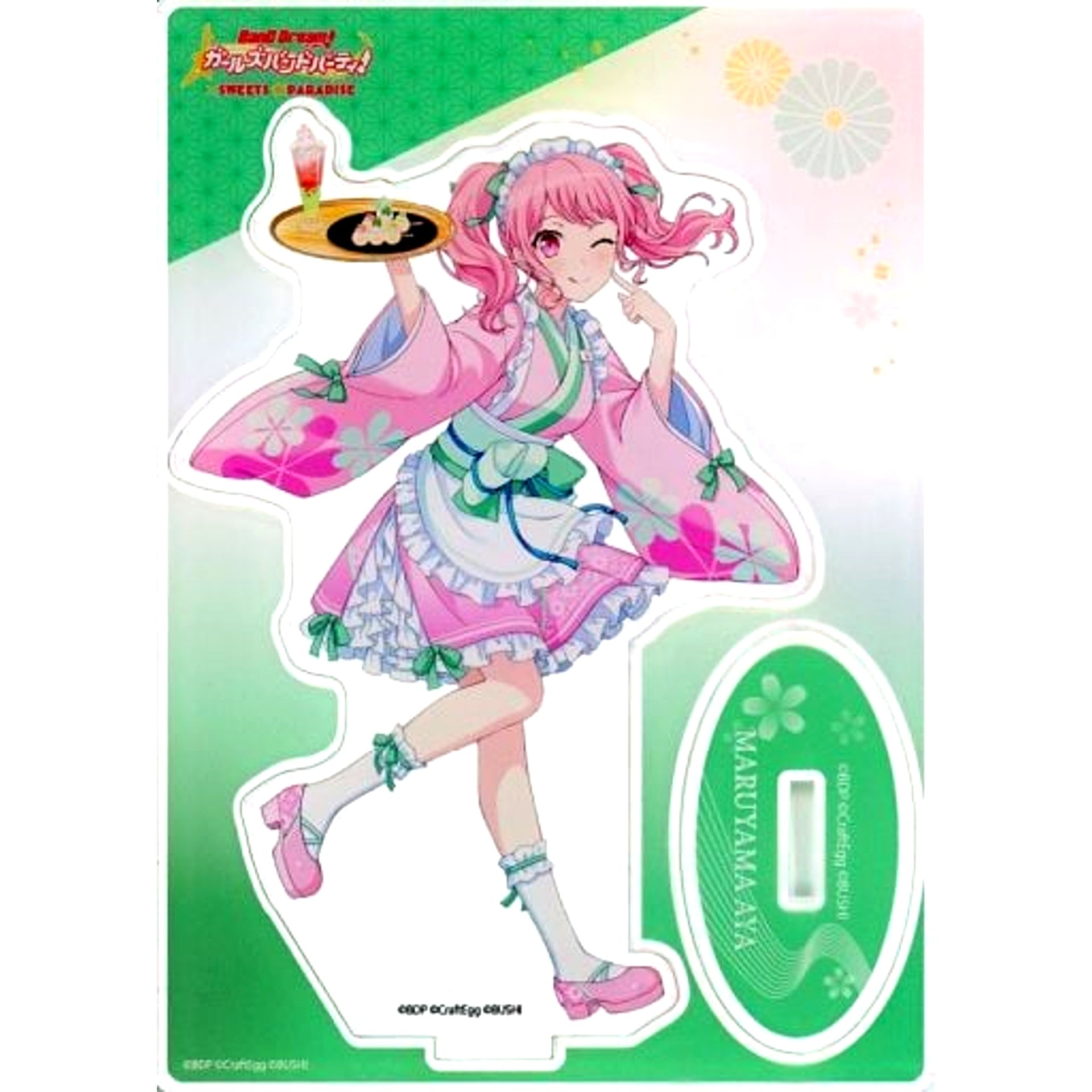 Aya Maruyama BanG Dream! Girls Band Party! x SWEETS PARADISE Acrylic Stand [USED]