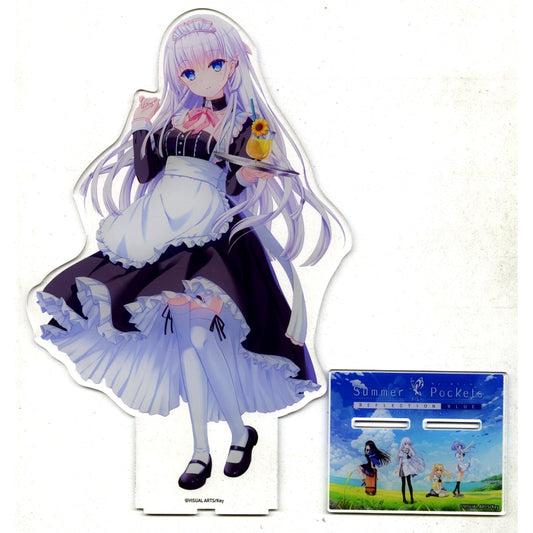 Shiroha Naruse Prize S-1-1 Summer Pockets Choosable Maid Big Acrylic Figure Eureka! Kuji Acrylic Kuji [USED]