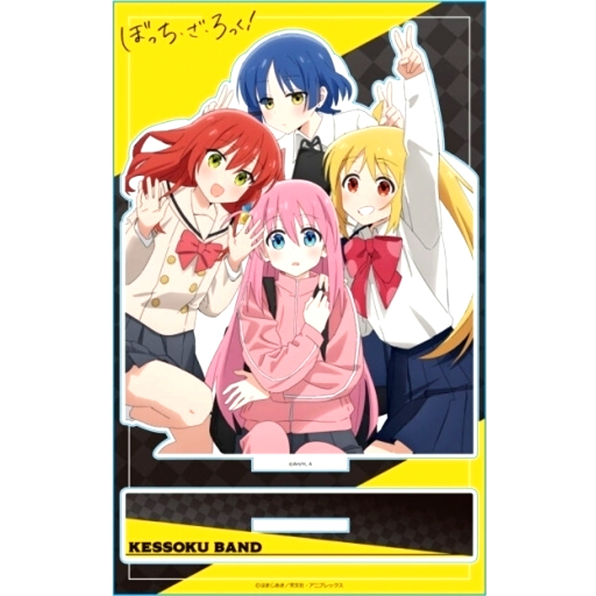 Hitori & Nijika & Ryo & Ikuyo B. Acrylic Character Stand Bocchi the Rock! [USED]
