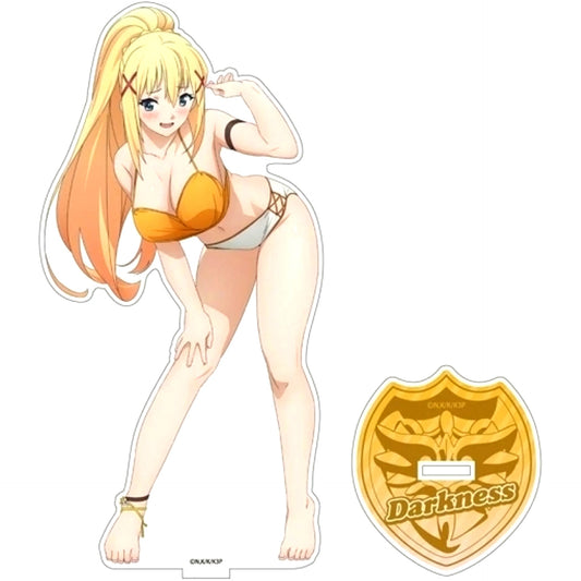 Darkness Swimsuit Ver. Large Acrylic Stand KonoSuba: God's Blessing on this Wonderful World! 3 [USED]