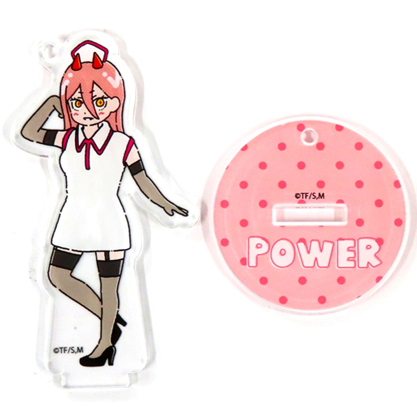 Power Nurse Style Chainsaw Man Acrylic Stand Keychain Collection #4 [USED]
