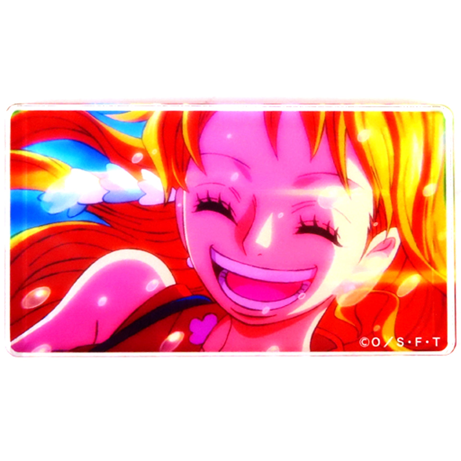 Nami One Piece New Crew Member! Jinbe of the Sea! Trading Acrylic Block Mugiwara Store Limited [USED]