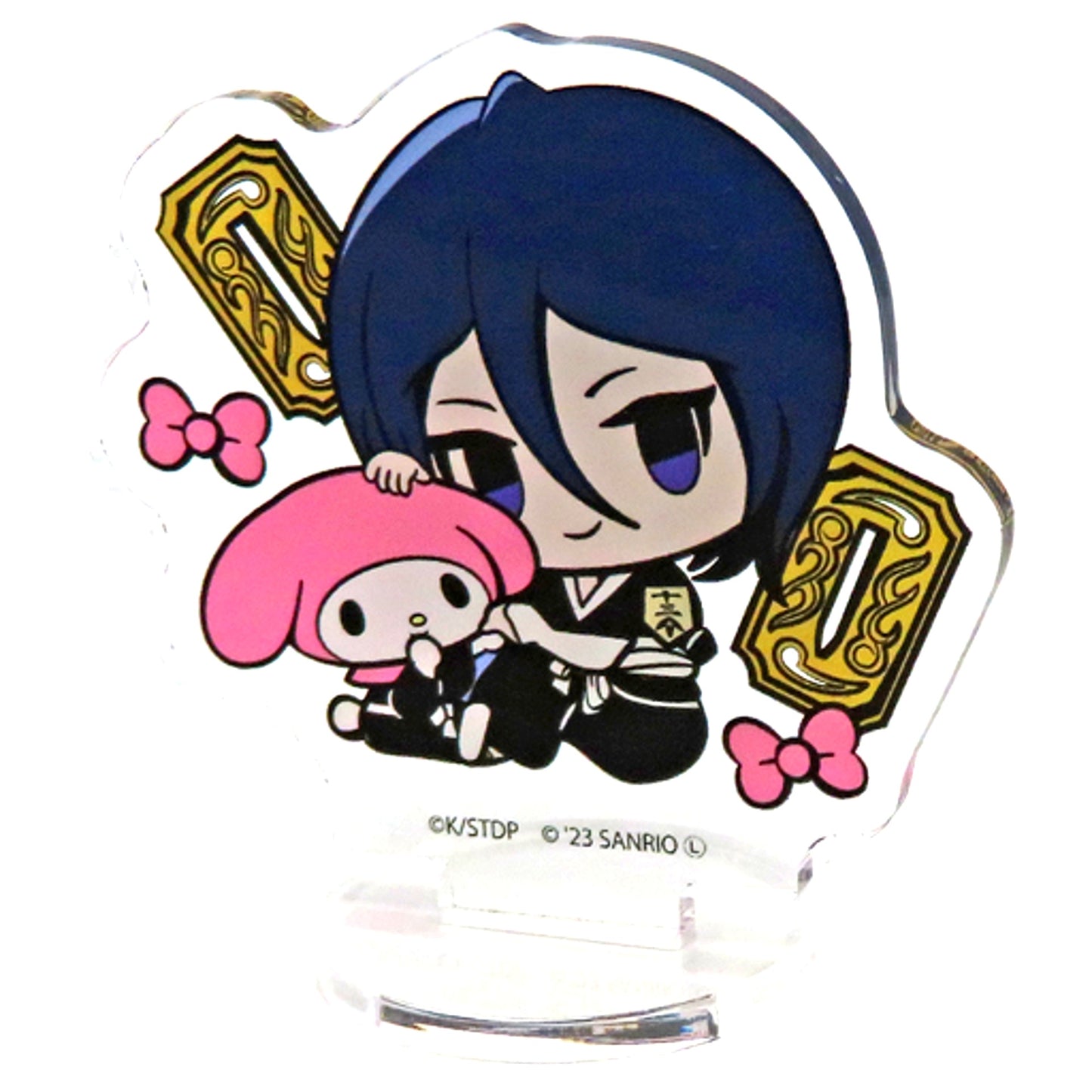 Rukia Kuchiki x My Melody BLEACH Thousand-Year Blood War x Sanrio Characters Pop-up Store in Tokyo Character Street Acrylic Petit Stand [USED]