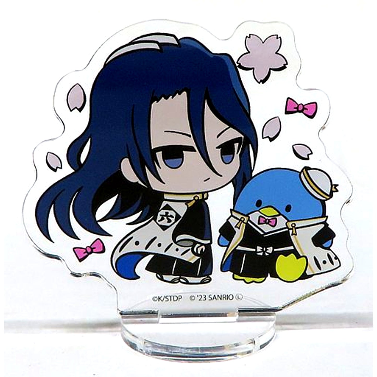 Byakuya Kuchiki x Tuxedosam BLEACH Thousand-Year Blood War x Sanrio Characters Pop-up Store in Tokyo Character Street Acrylic Petit Stand [USED]