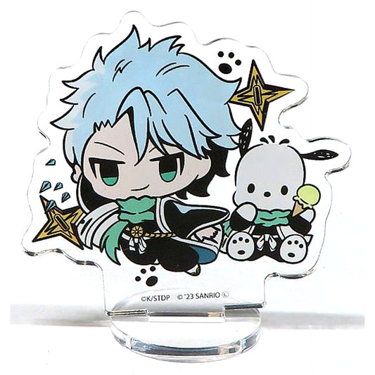 Toshiro Hitsugaya x Pochacco Bleach: Thousand-Year Blood War x Sanrio Characters Pop Up Store in Tokyo Character Street Petit Acrylic Stand [USED]