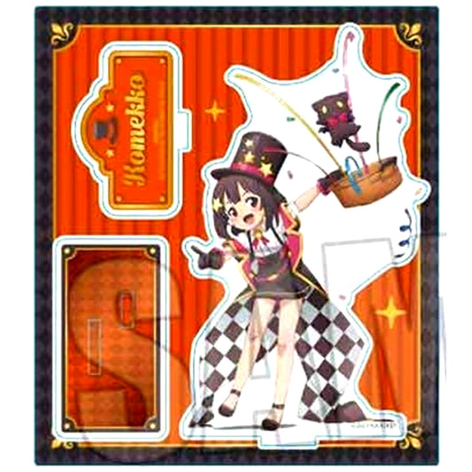 Komekko Magician Ver. Acrylic Stand KonoSuba An Explosion on This Wonderful World [USED]