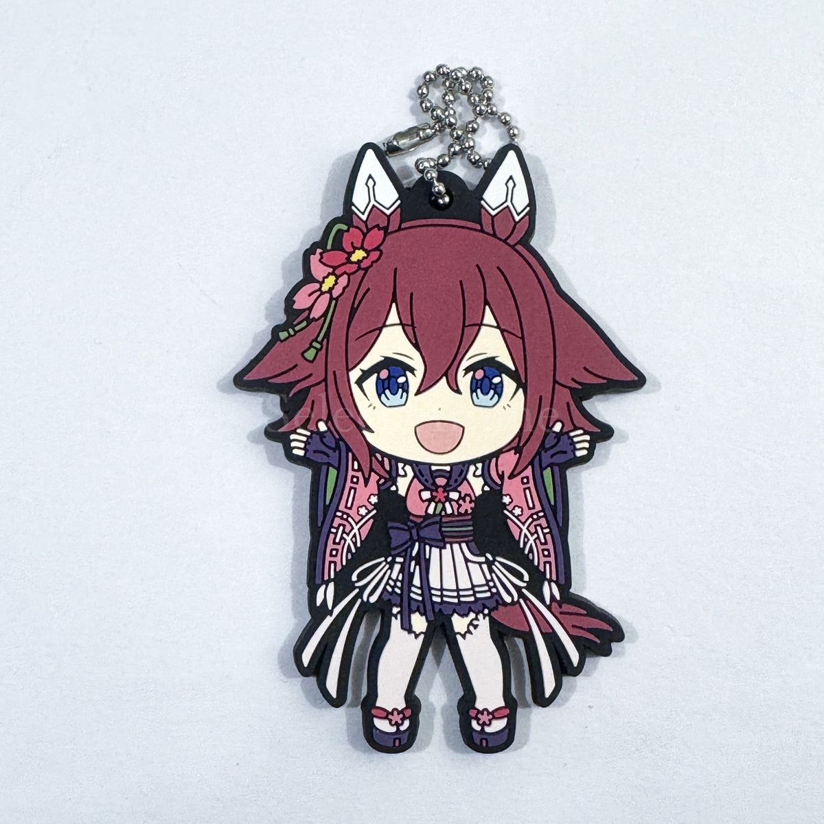 Umamusume: Pretty Derby Sakura Chiyono O Ichiban Kuji Part.7 Rubber Mascot Prize G Keychains [USED]