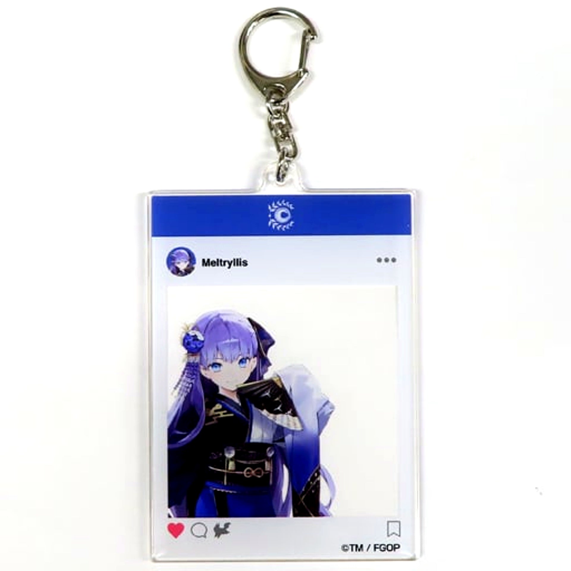 Alter Ego Meltryllis Fate/Grand Order SNS Style Acrylic Charm Kyoto International Manga Anime Fair 2023 Kyomaf Goods [USED]