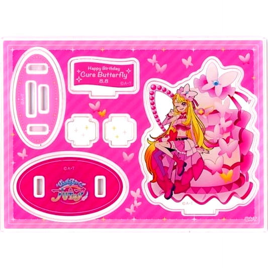 Cure Butterfly Soaring Sky! Precure Birthday Acrylic Stand [USED]