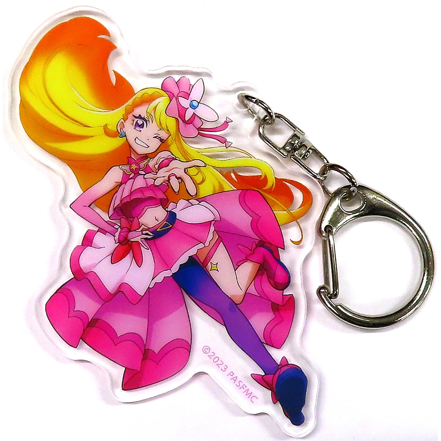 Cure Butterfly Movie PreCure All Stars F Acrylic Keychain Theater Goods [USED]