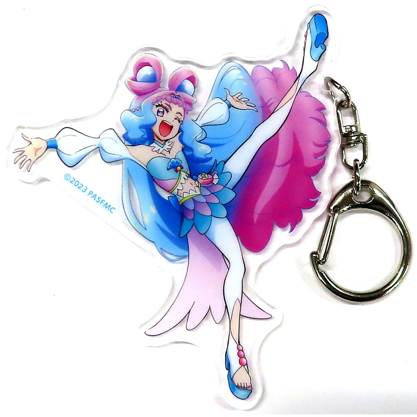 Cure La Mer Movie PreCure All Stars F Acrylic Keychain Theater Goods [USED]