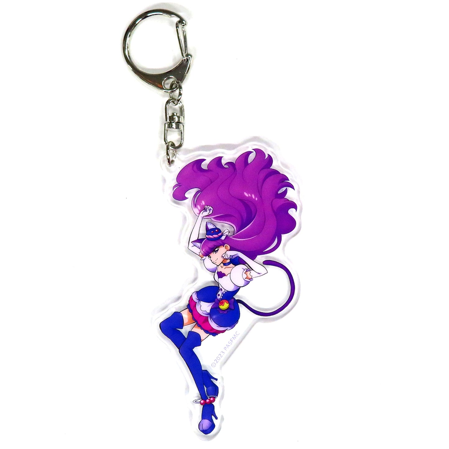 Cure Macaron Movie PreCure All Stars F Acrylic Keychain Theater Goods [USED]