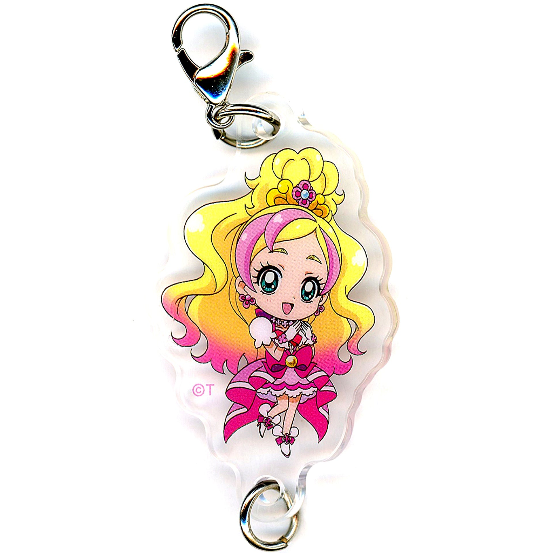 Cure Flora Movie PreCure All Stars F Connecting Acrylic Charm Vol.2 Theater Goods [USED]