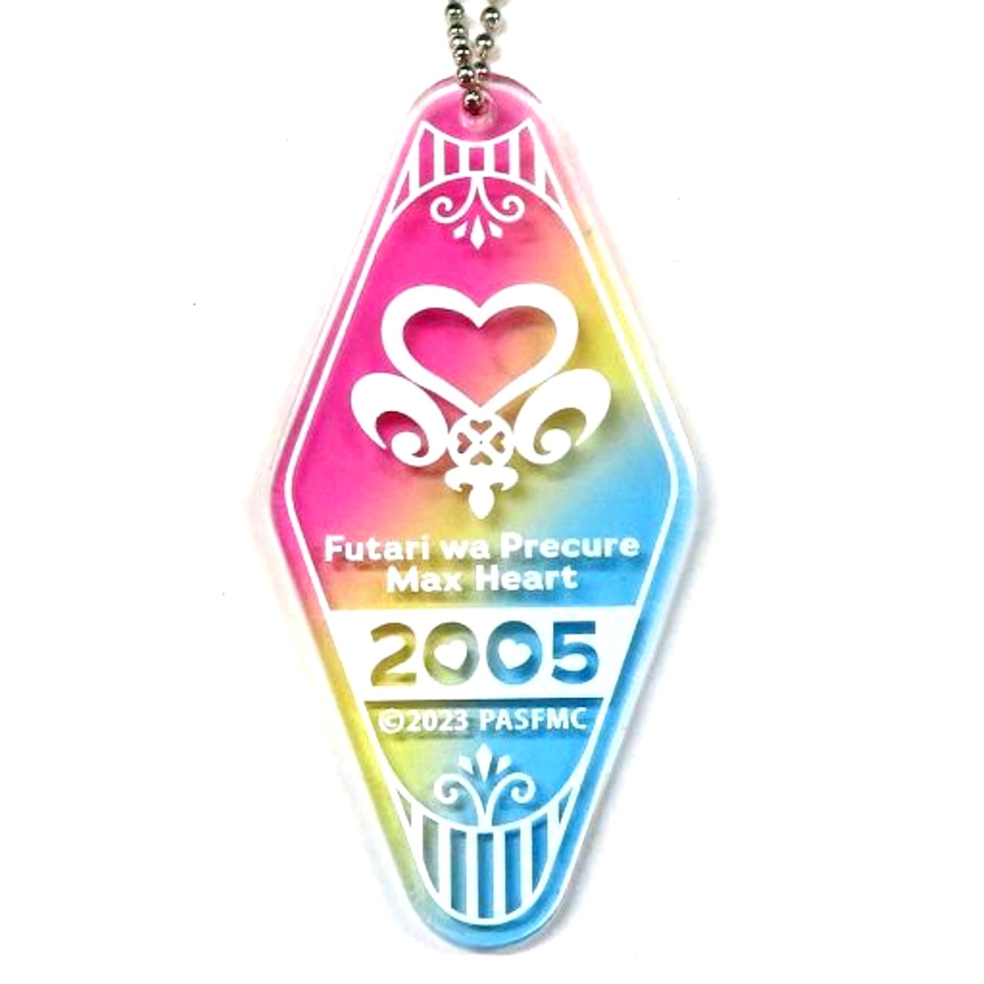 Futari wa Precure Max Heart 2005 Precure All Stars F Movie Numbering Keychain Collection Theater Goods [USED]