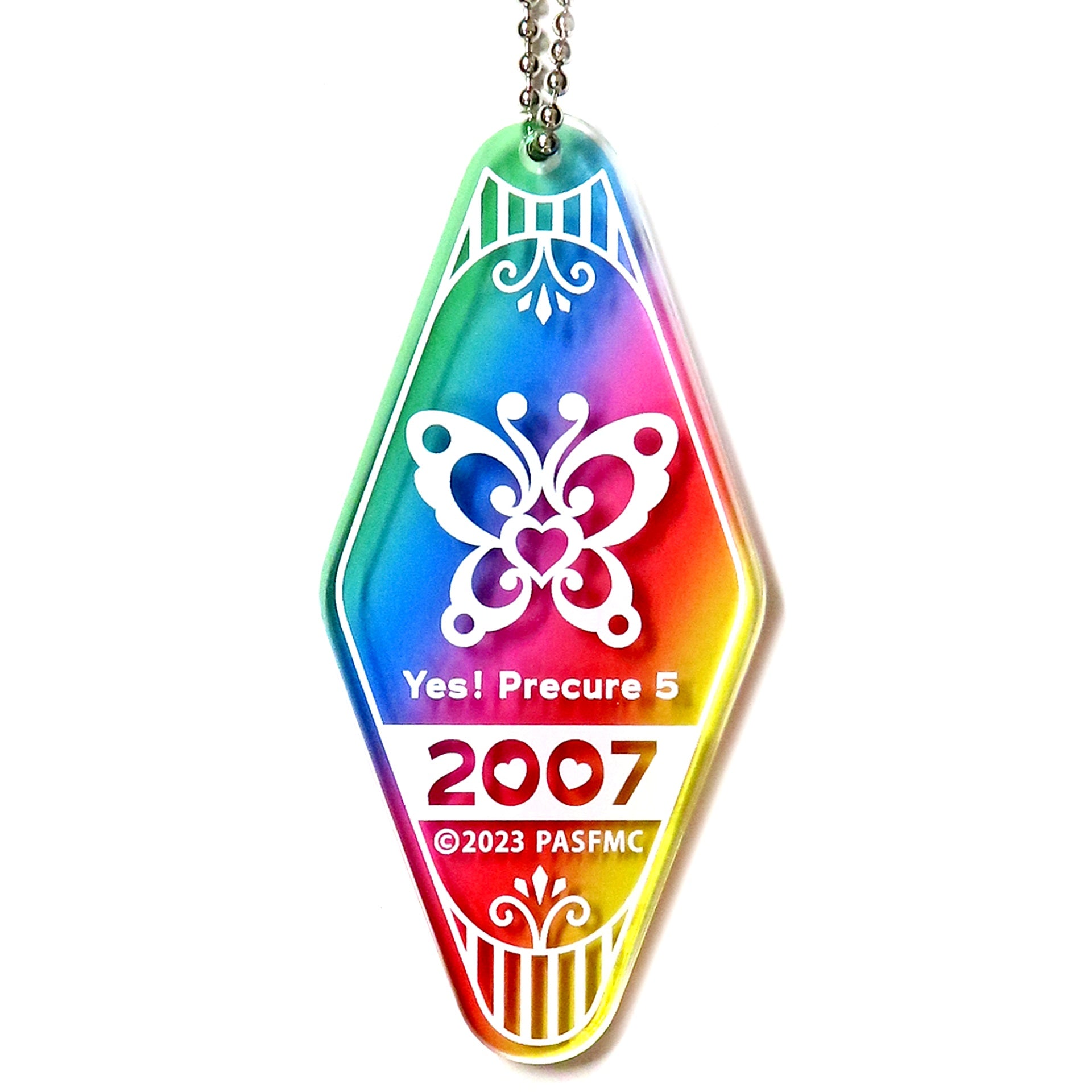 Yes! Precure 5 2007 Movie Precure All Stars F Numbering Keychain Collection Theater Goods [USED]