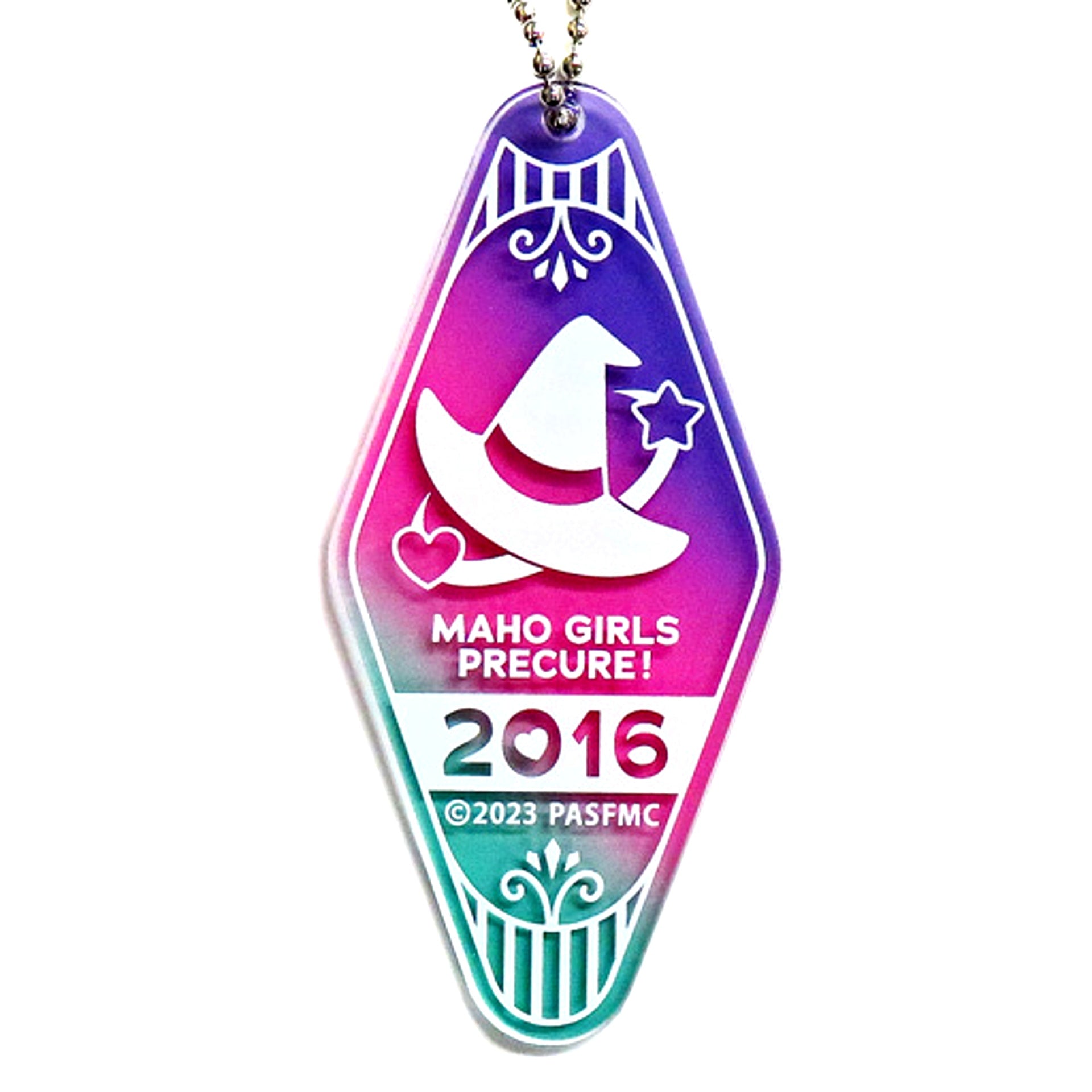 Maho Girls Precure! 2016 Movie Precure All Stars F Numbering Keychain Collection Theater Goods [USED]