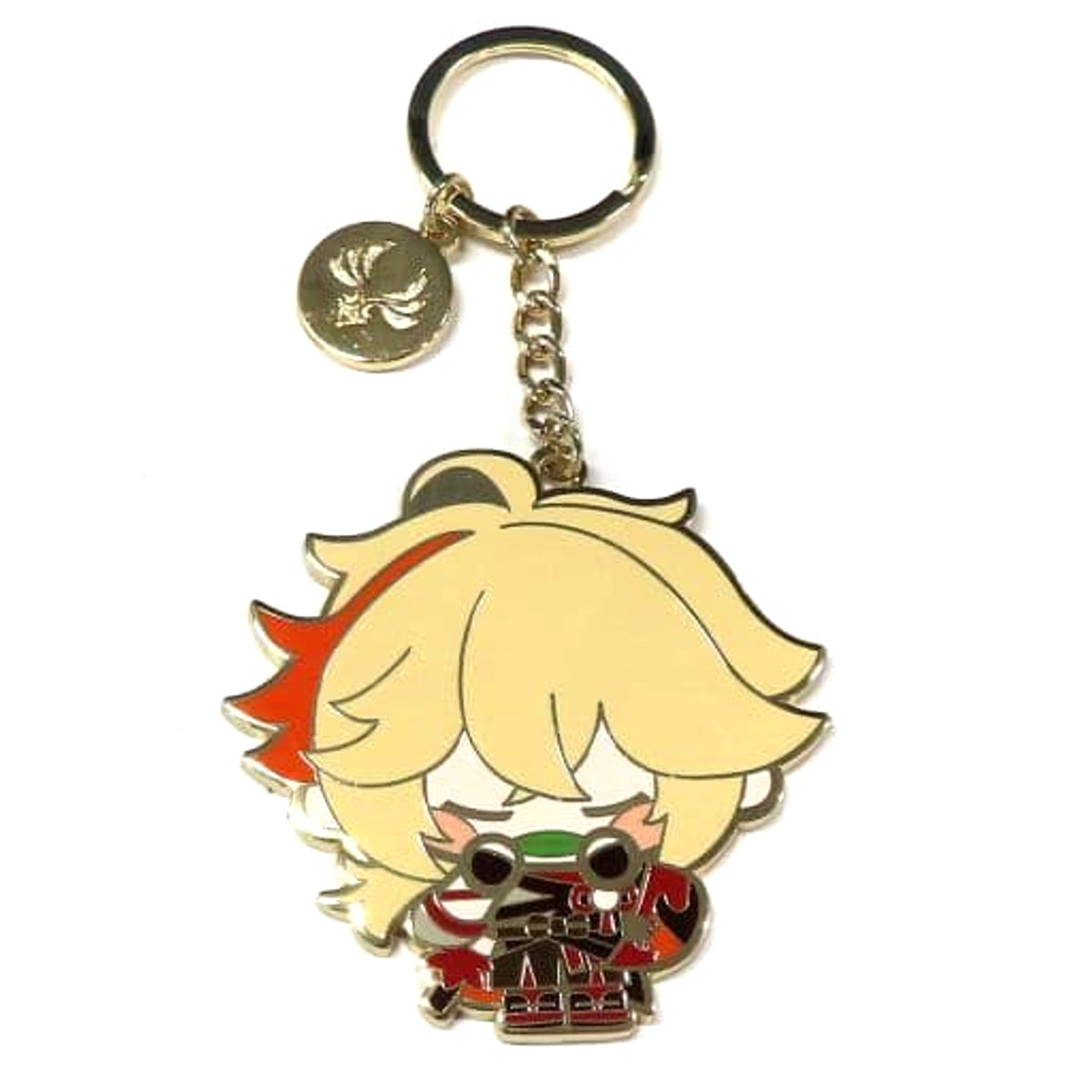 Genshin Kaedehara Kazuha Character Metal Key Ring Keychains [USED]