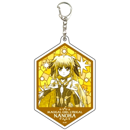 Fate Testarossa 06. MANGEKYO Illustration Magical Girl Lyrical Nanoha Series Acrylic Keychain [USED]