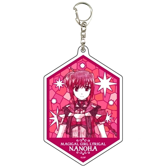 Amitie Florian 06. MANGEKYO Illustration Magical Girl Lyrical Nanoha Series Acrylic Keychain [USED]