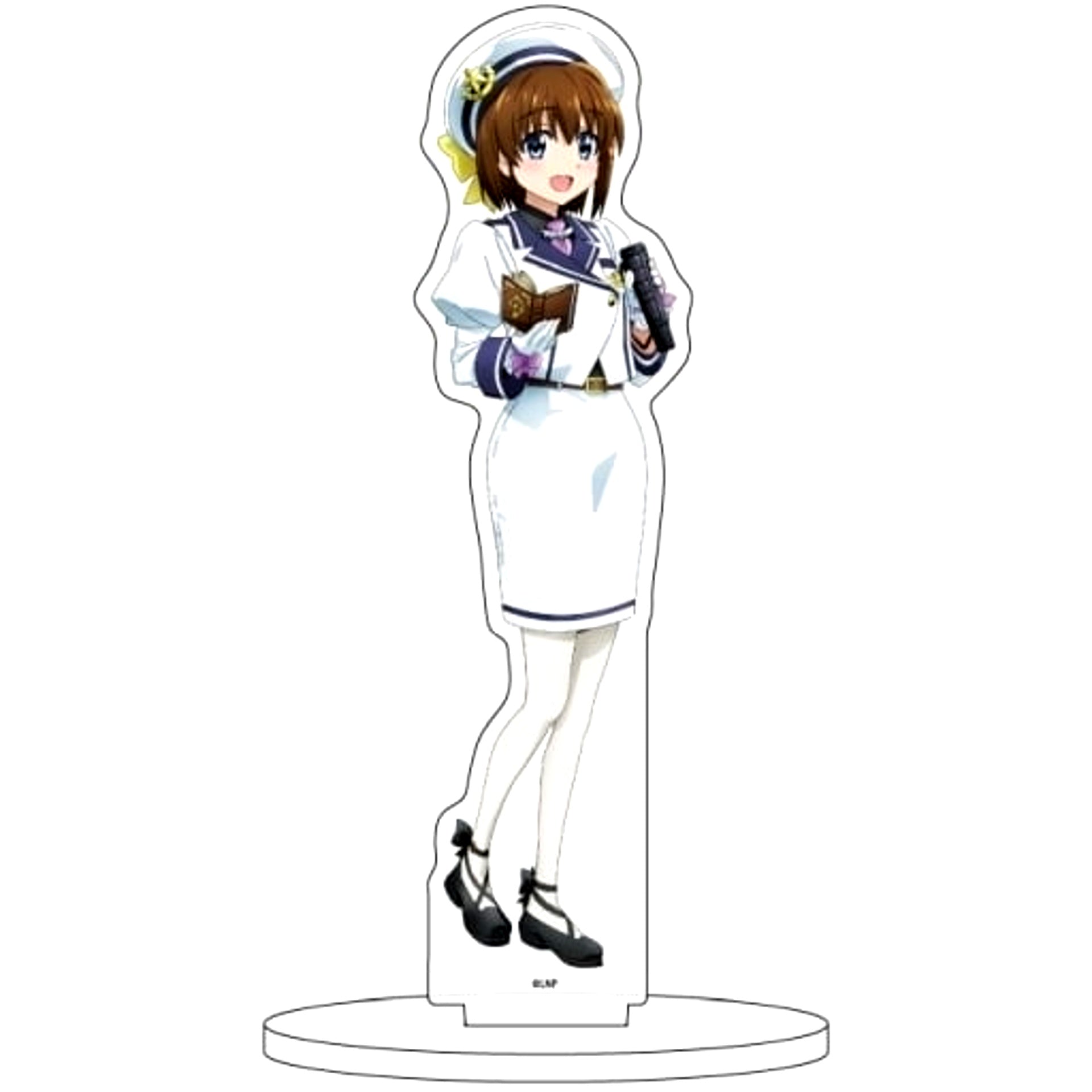 Hayate Yagami 06. Illustration Character Acrylic Figure Station Attendant Ver. Magical Girl Lyrical Nanoha Series [USED]