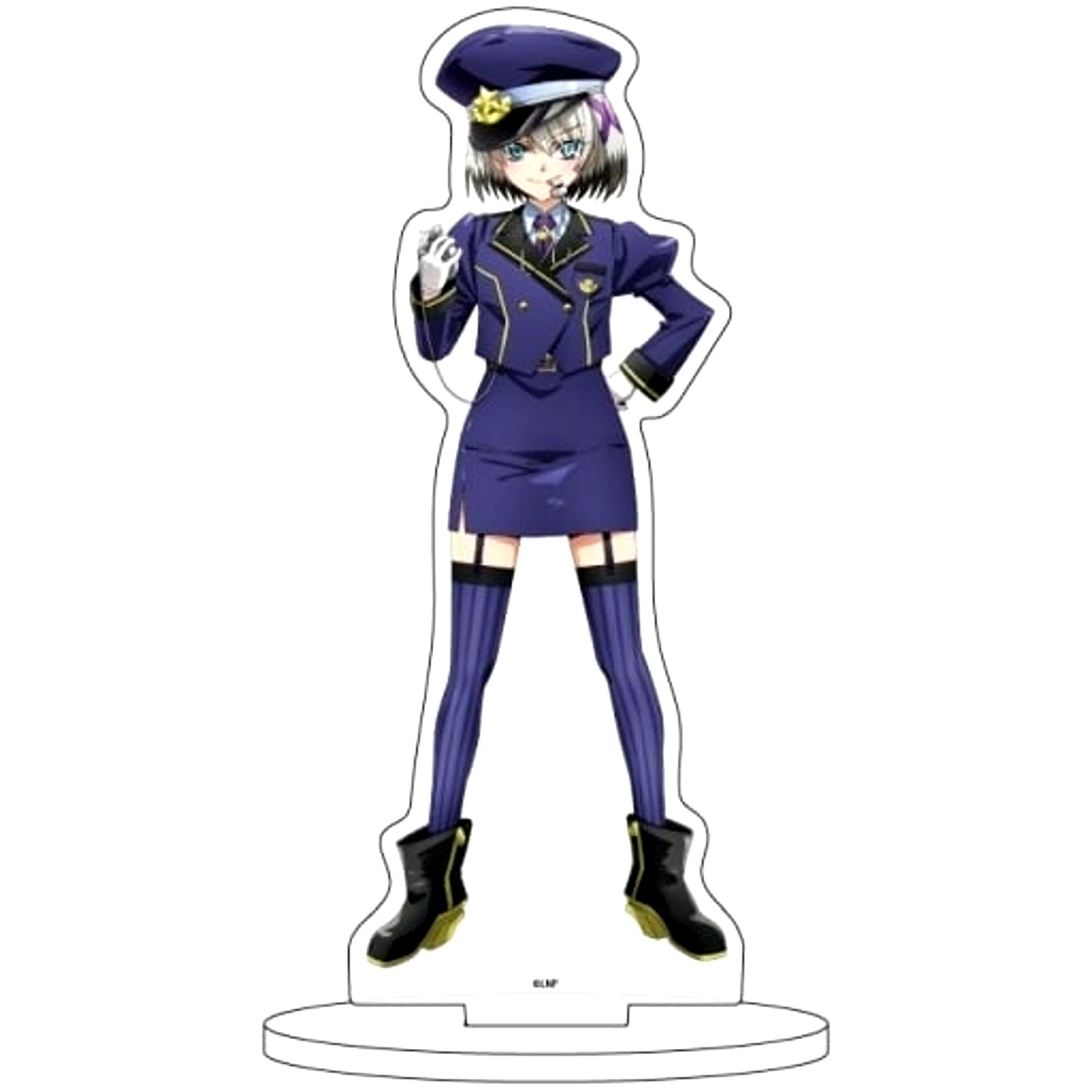 07. Lord Dearche Station Attendant Ver. Illustration Character Acrylic Figure Magical Girl Lyrical Nanoha Series [USED]