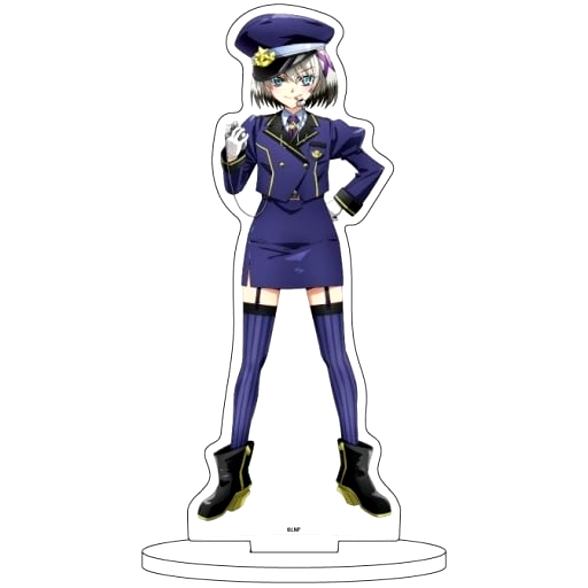 07. Lord Dearche Station Attendant Ver. Illustration Character Acrylic Figure Magical Girl Lyrical Nanoha Series [USED]