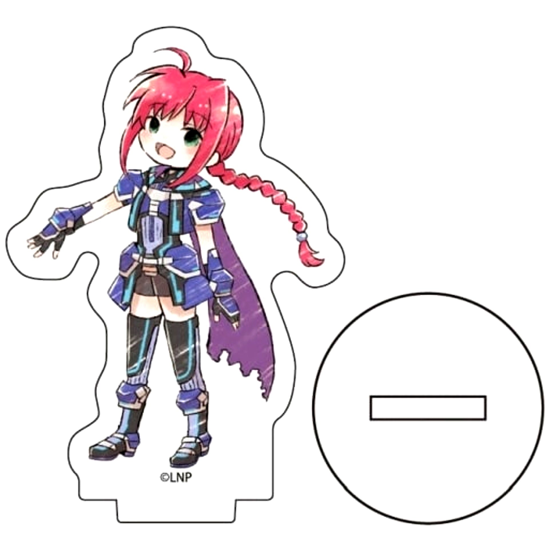Amitie Florian 15. GraffArt Illustration Petit Acrylic Stand Magical Girl Lyrical Nanoha Series [USED]