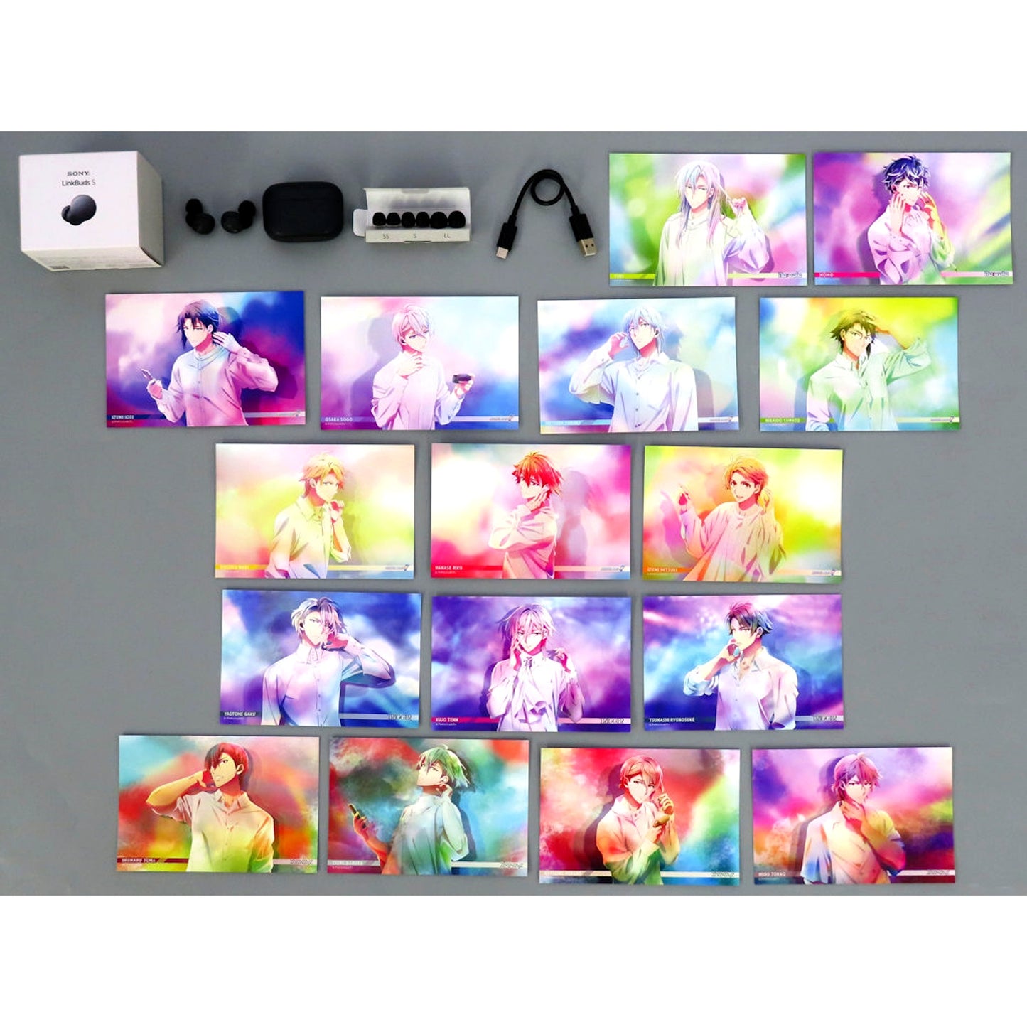 Yuki Design - Re:vale Motif LinkBuds S - Wireless Stereo Headset 8th Anniversary Limited Collaboration Model IDOLiSH7 [USED]