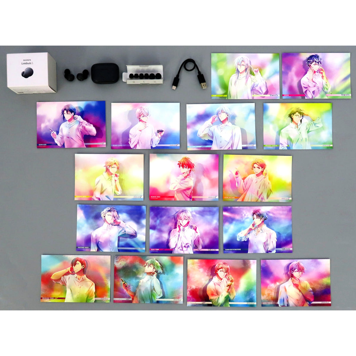 Yuki Design - Re:vale Motif LinkBuds S - Wireless Stereo Headset 8th Anniversary Limited Collaboration Model IDOLiSH7 [USED]