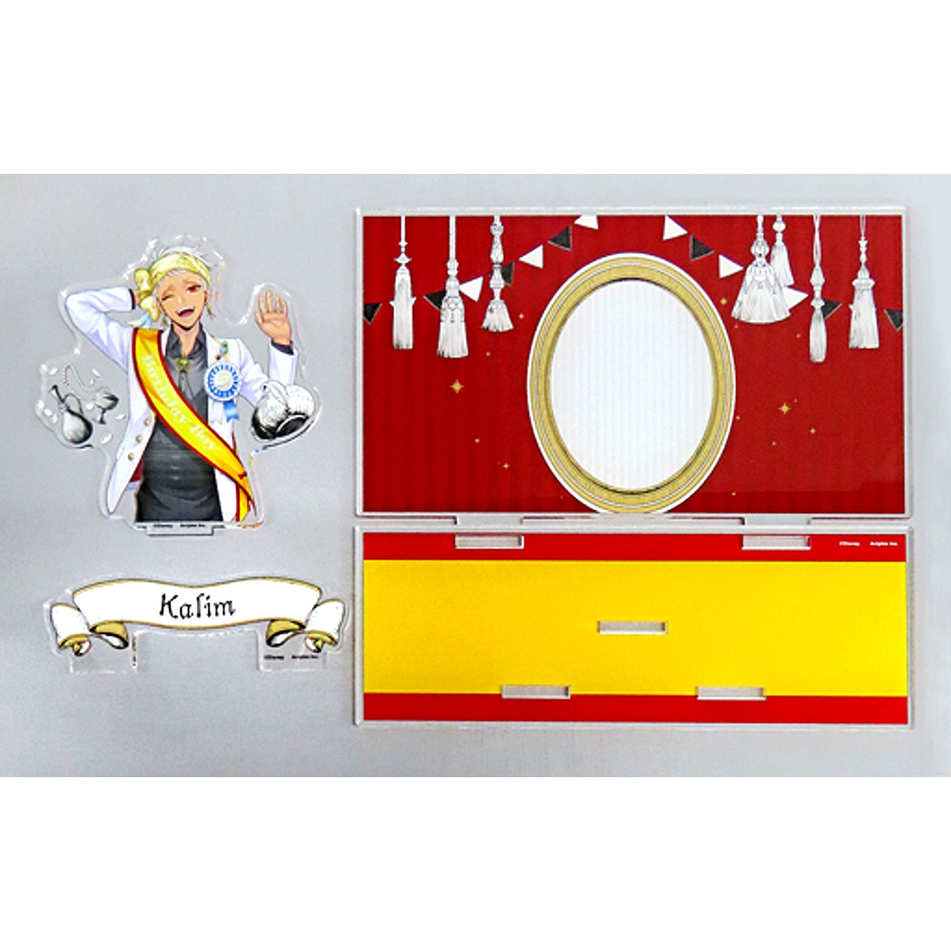 Kalim Al-Asim Omekashi Birthday Ver. Diorama Acrylic Stand Disney Twisted-Wonderland Premium Birthday 2023 POP UP SHOP in Animate [USED]