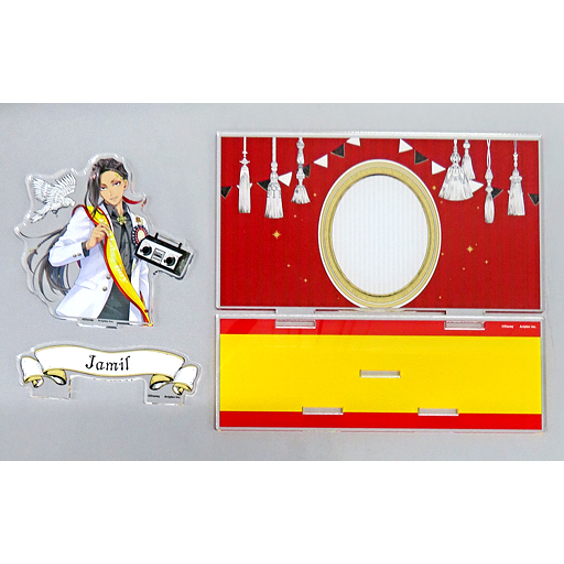 Jamil Viper Omekashi Birthday Ver. Diorama Acrylic Stand Disney Twisted-Wonderland Premium Birthday 2023 POP UP SHOP in Animate [USED]