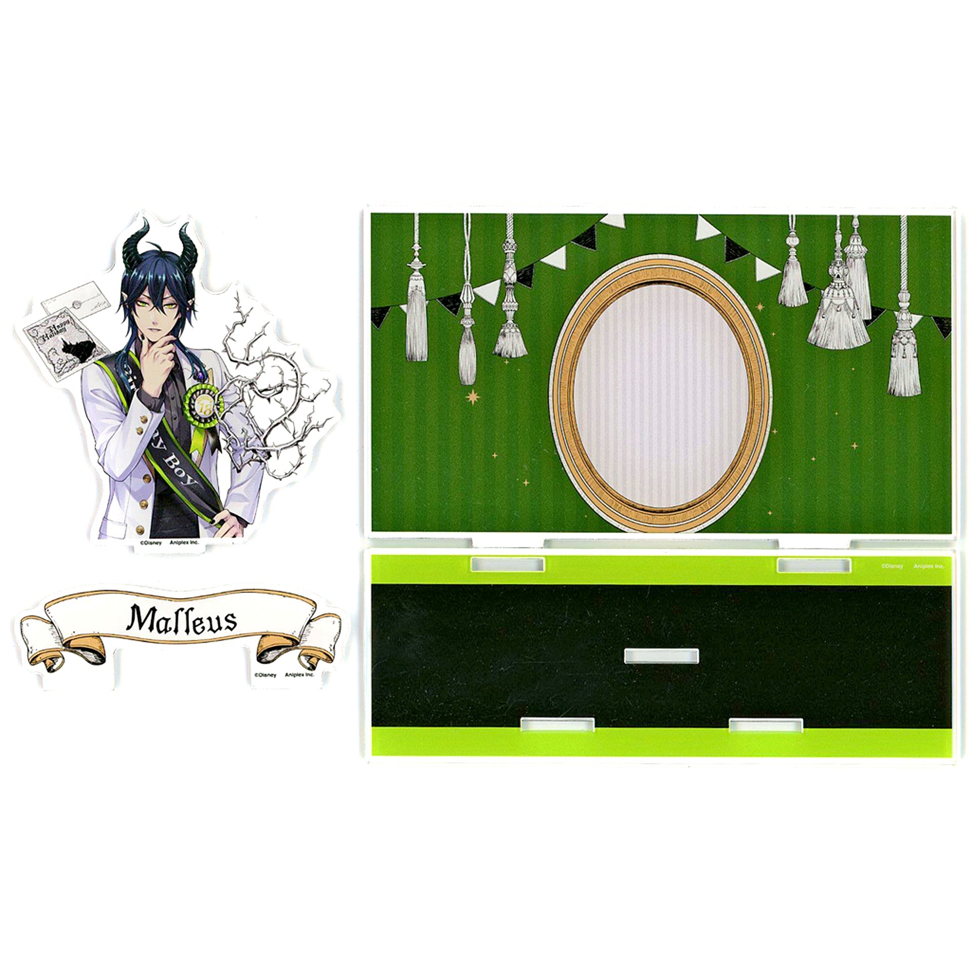 Malleus Draconia Omekashi Birthday Ver. Diorama Acrylic Stand Disney Twisted-Wonderland Premium Birthday 2023 POP UP SHOP in Animate [USED]
