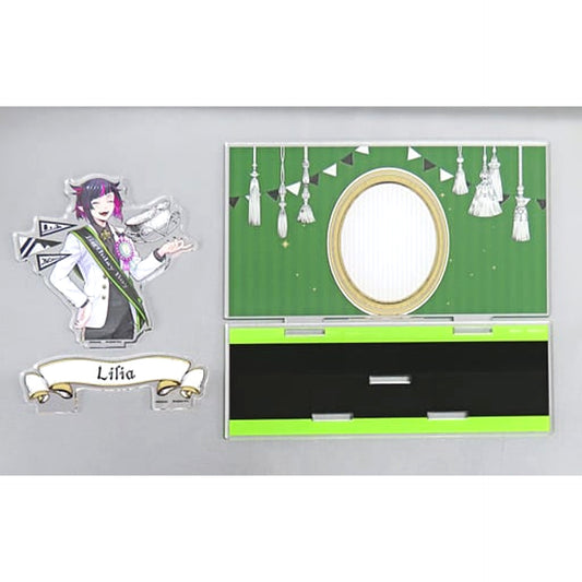 Disney: Twisted-Wonderland Lilia Vanrouge Diorama Acrylic Stand Omekashi Birthday Ver. Premium Birthday 2023 Pop Up Shop in animate Limited Acrylic Stands [USED]
