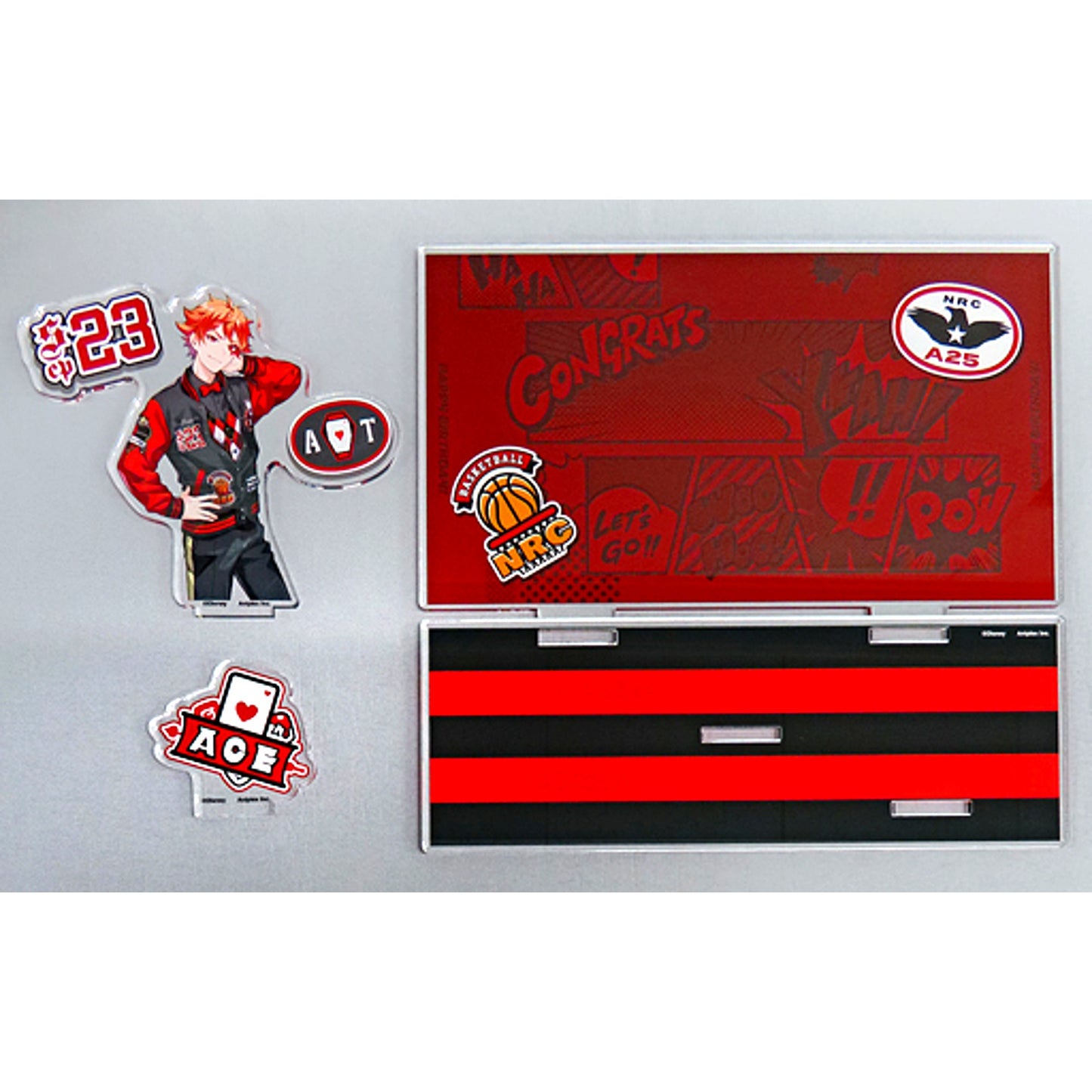 Ace Trappola Union Birthday Ver. Diorama Acrylic Stand Disney Twisted-Wonderland Premium Birthday 2023 POP UP SHOP in Animate [USED]