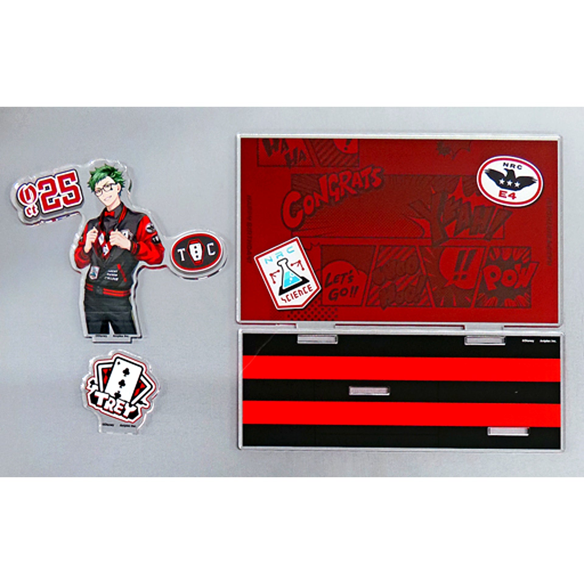 Trey Clover Union Birthday Ver. Disney Twisted Wonderland Premium Birthday 2023 POP UP SHOP in Animate Diorama Acrylic Stand [USED]