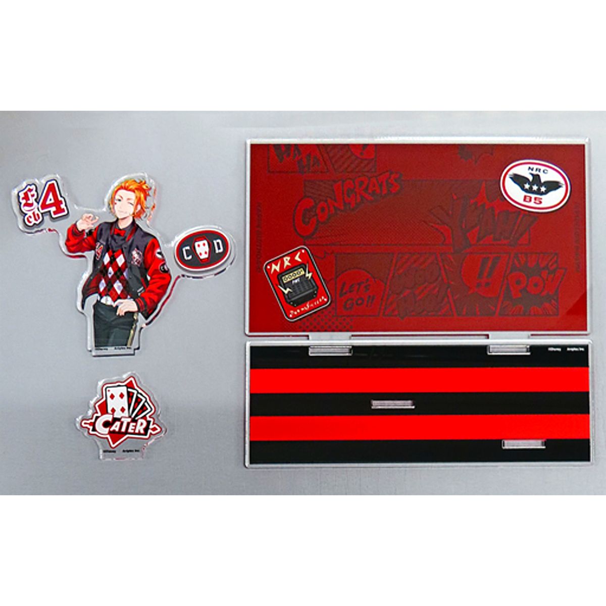 Cater Diamond Disney: Twisted-Wonderland Diorama Acrylic Stand Union Birthday ver. Premium Birthday 2023 POP UP SHOP in animate [USED]