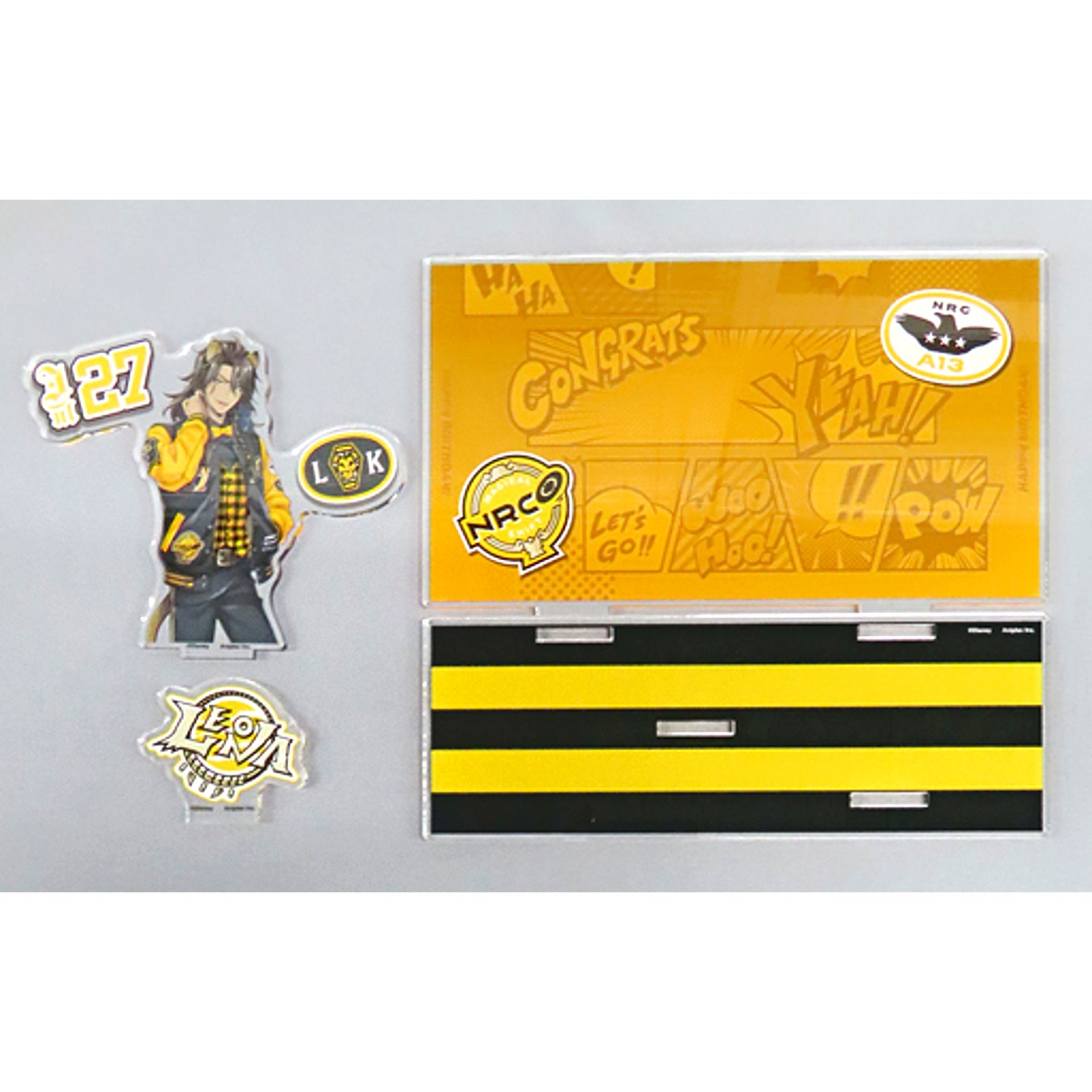 Leona Kingscholar Disney Twisted Wonderland Union Birthday Ver. Diorama Acrylic Stand Premium Birthday 2023 Pop Up Shop in Animate [USED]