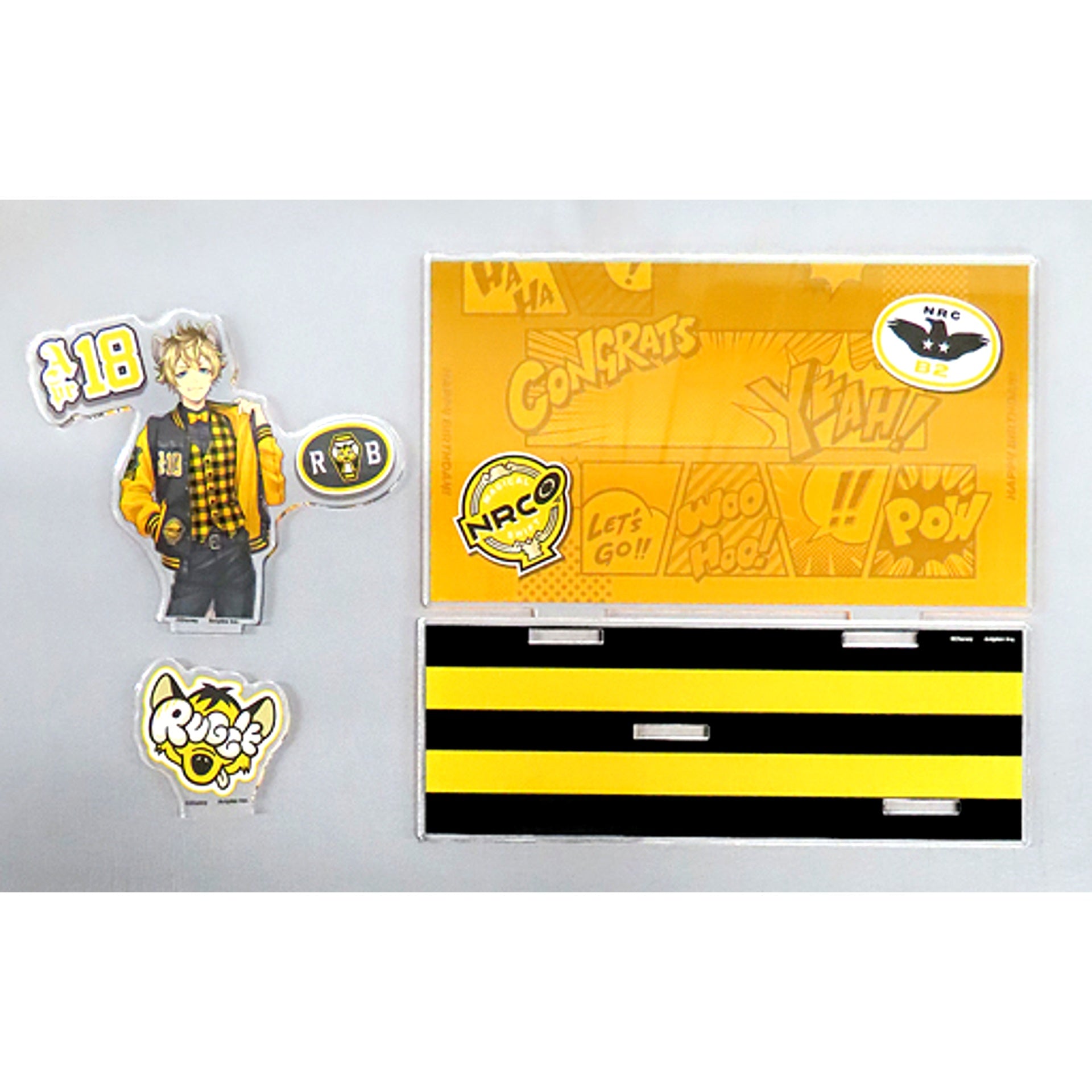 Ruggie Bucchi Union Birthday Ver. Disney Twisted-Wonderland Premium Birthday 2023 Pop Up Shop in Animate Diorama Acrylic Stand [USED]