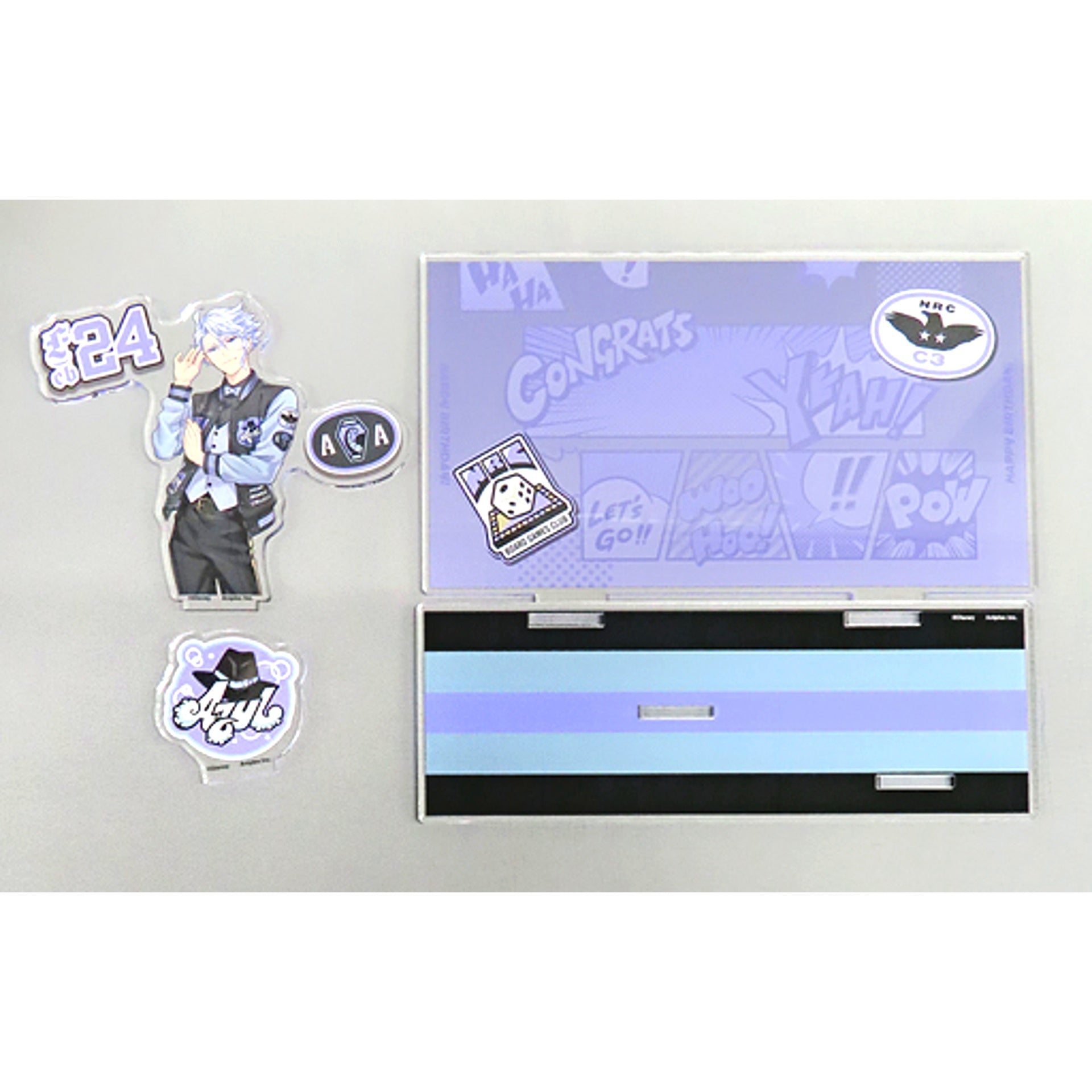 Azul Ashengrotto Disney Twisted Wonderland Premium Birthday 2023 POP UP SHOP in Animate Union Birthday Ver. Diorama Acrylic Stand [USED]