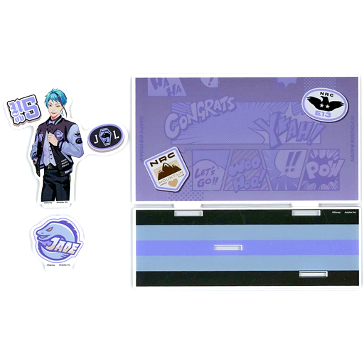 Jade Leech Disney Twisted Wonderland Union Birthday Ver. Diorama Acrylic Stand Premium Birthday 2023 Pop Up Shop in Animate [USED]