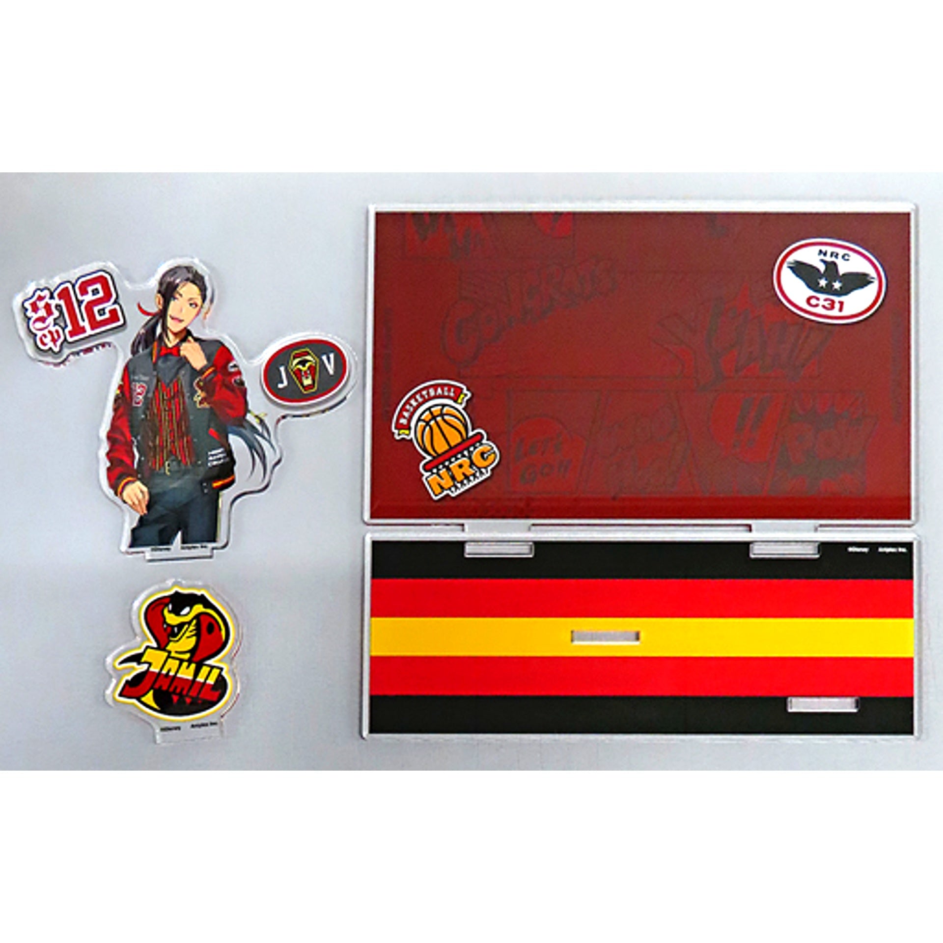 Jamil Viper Union Birthday Ver. Diorama Acrylic Stand Disney Twisted-Wonderland Premium Birthday 2023 POP UP SHOP in Animate [USED]