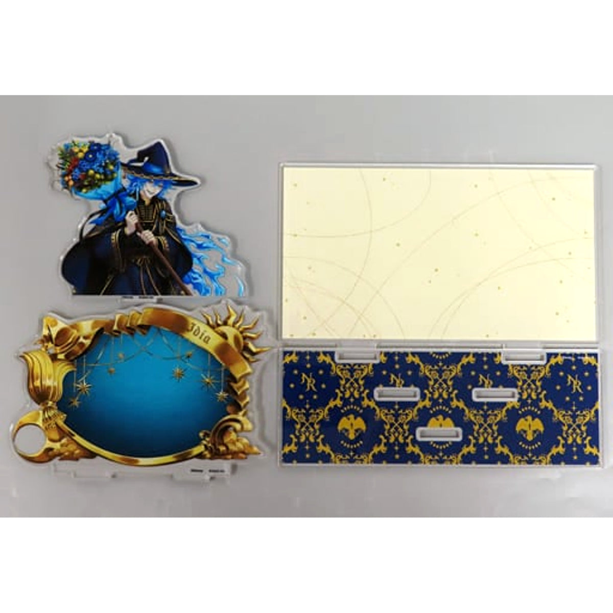 Disney: Twisted-Wonderland Idia Shroud Diorama Acrylic Stand Bloom Birthday Ver. Premium Birthday 2023 Pop Up Shop in animate Limited Acrylic Stands [USED]