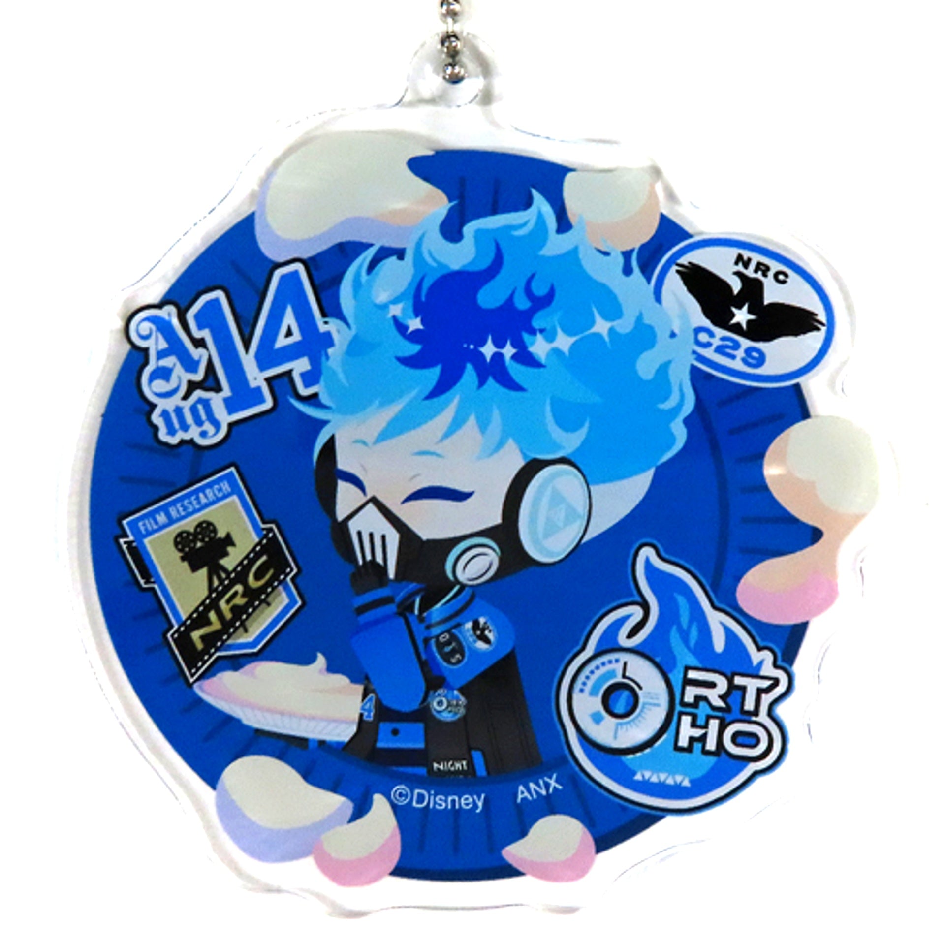 Ortho Shroud Union Birthday Ver. Disney Twisted Wonderland Premium Birthday 2023 POP UP SHOP in Animate Deformed Acrylic Charm Collection [USED]