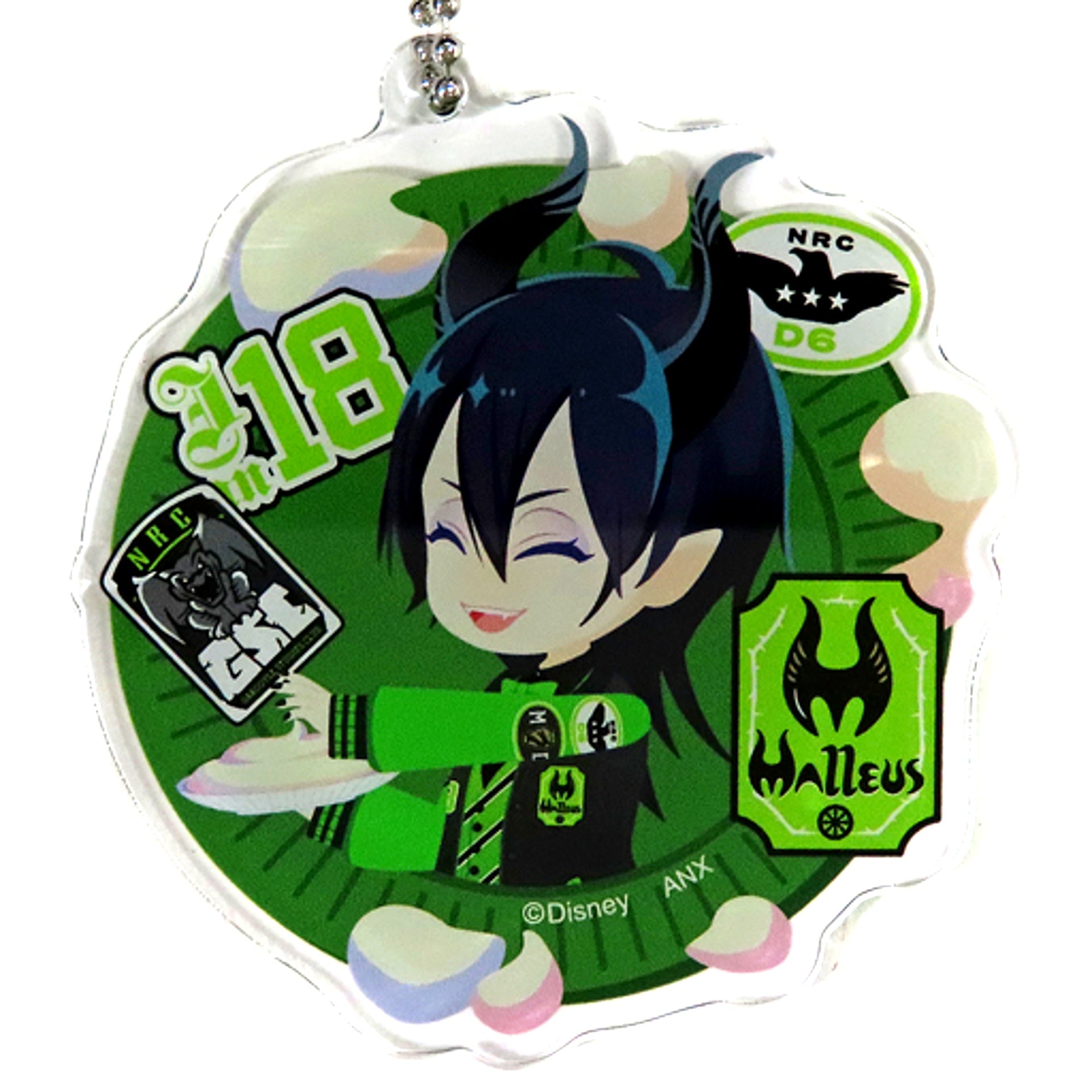 Malleus Draconia Disney Twisted-Wonderland Premium Birthday 2023 POP UP SHOP in Animate Deformed Acrylic Charm Collection Union Birthday Ver. [USED]
